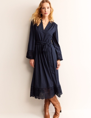 Mini Robe Boden Abigail Jersey Noir Femme | OEC-80056338