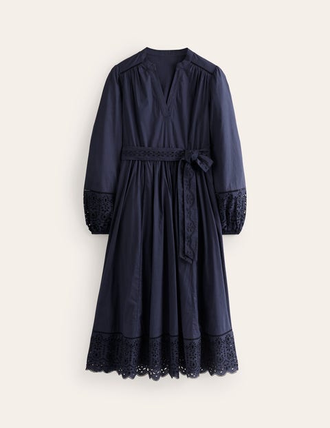 Mini Robe Boden Abigail Jersey Noir Femme | OEC-80056338