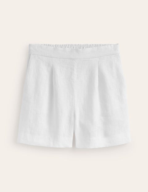 Short Boden Kensington Casual Blanche Femme | FEM-22938763